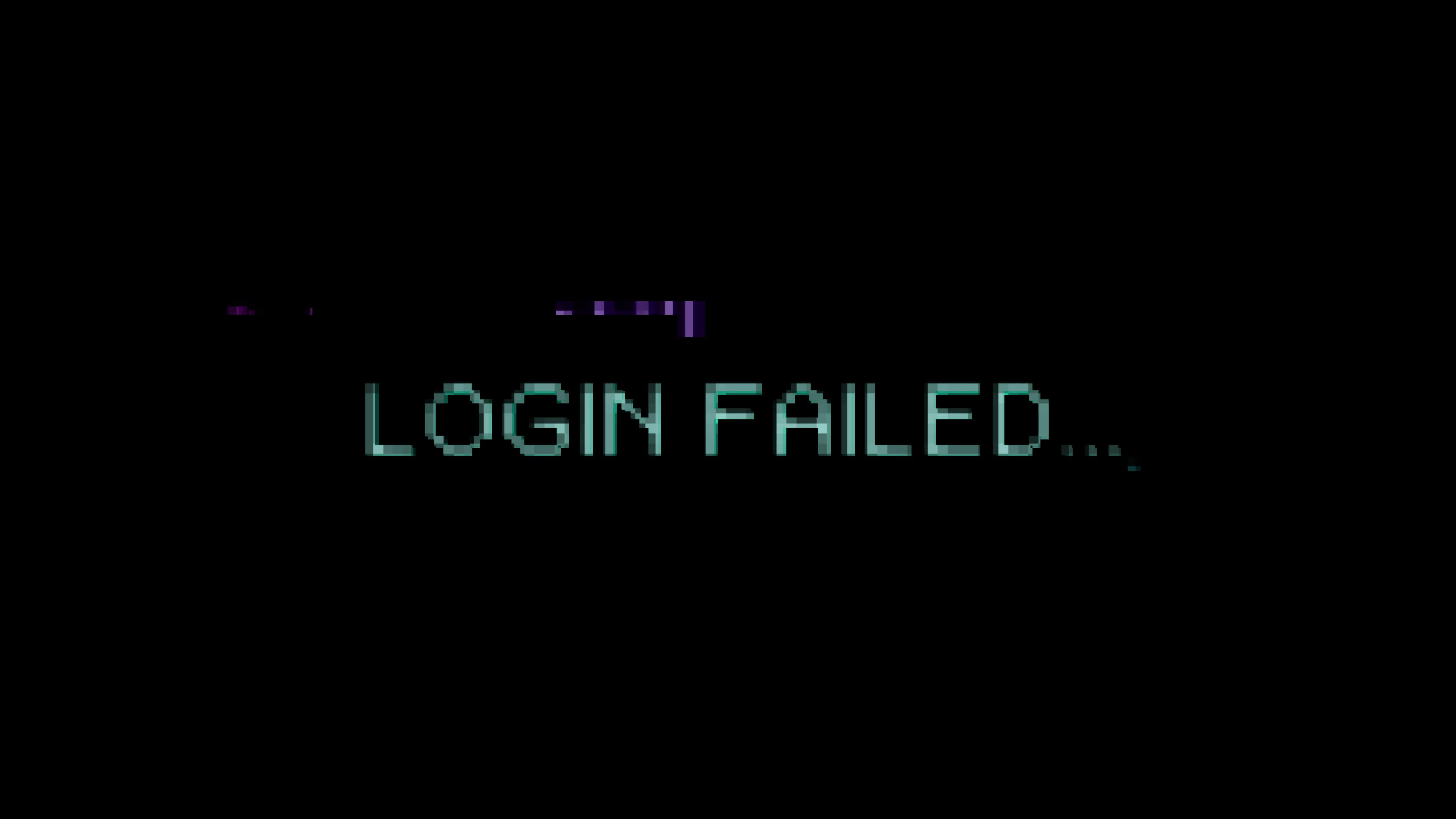 Computer Error Text Message Bad Glitch Effect 1618440 Stock Video at ...