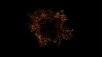 animação de fundo shockwave energy fx video