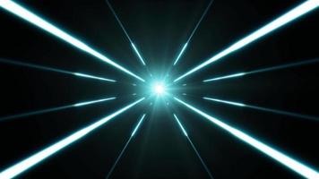 Hyperspace Background With Shining Starburst video
