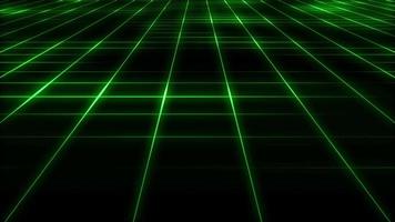 Abstract Technology Grid Background Loop