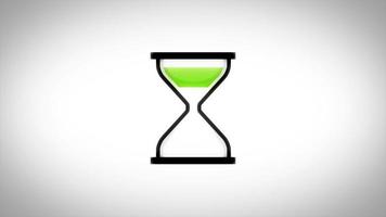 Hourglass Timer Downloader Icon Loop video