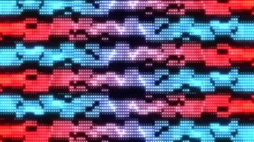 pixels abstratos eletrônicos deslizantes loop de fundo video