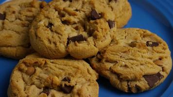 Cinematic, Rotating Shot of Cookies on a Plate - COOKIES 366 video