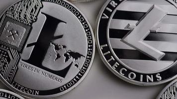 Tir tournant de bitcoins litecoin (crypto-monnaie numérique) - bitcoin litecoin 0132 video