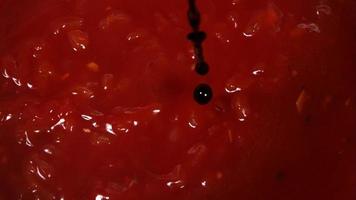 BBQ sauce being cooked from scratch in ultra slow motion (1,500 fps) - BBQ PHANTOM 061 video