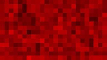 pixel fond rouge video