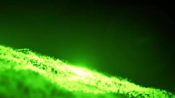 boucle de circulation abstraite de particules de lumière video