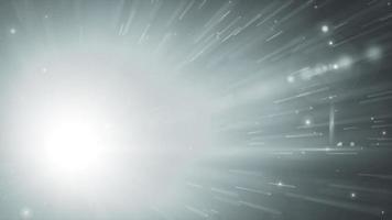 Hyperspace Background With Shining Starburst video