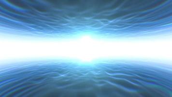 Abstract Space Wireframe Landscape Background Loop video