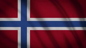 norge flagga video