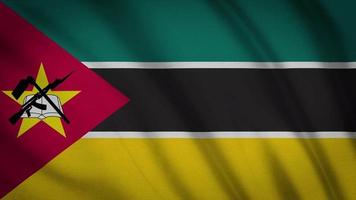 Mozambique Flagge video