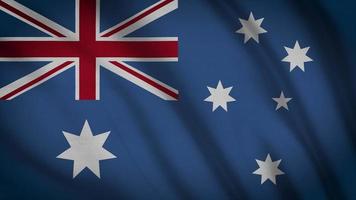 Australien Flagge video
