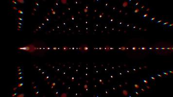 Abstract 3d Spinning Dotted Lines Background Loop video