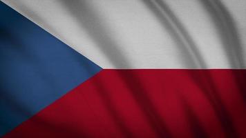 Czech Republic Flag video