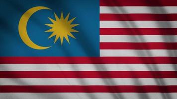 Malaysia Flag video