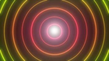 Abstract Neon Shiny Star Shape Background Loop video