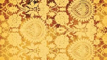 Vintage Ornamental Paper Patterns Textured Background video