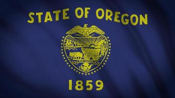 Oregon State flagga video