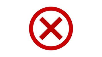 Wrong answer symbol on transparent background. Red cross symbol on transparent background. Application rejected sign. 19764386 Stock Video at Vecteezy Wrong answer symbol on transparent background. Red cross symbol on transparent background. Application rejected sign. 19764386 Stock Video at Vecteezy