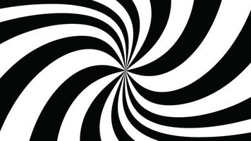 een draaiende hypnotiserende abstracte spiraalvormige lus video