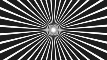 un ciclo spirale astratto ipnotico rotante