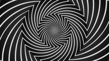 une boucle spirale abstraite hypnotique en rotation video