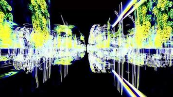 Abstract Data Forms Flicker and Shift video