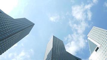 edificio di singapore sul mare video