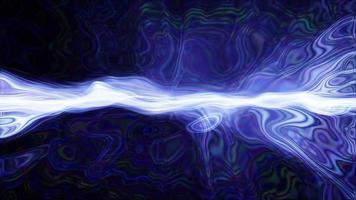 modelli di luce liquida astratti fluiscono, ondeggiano e brillano