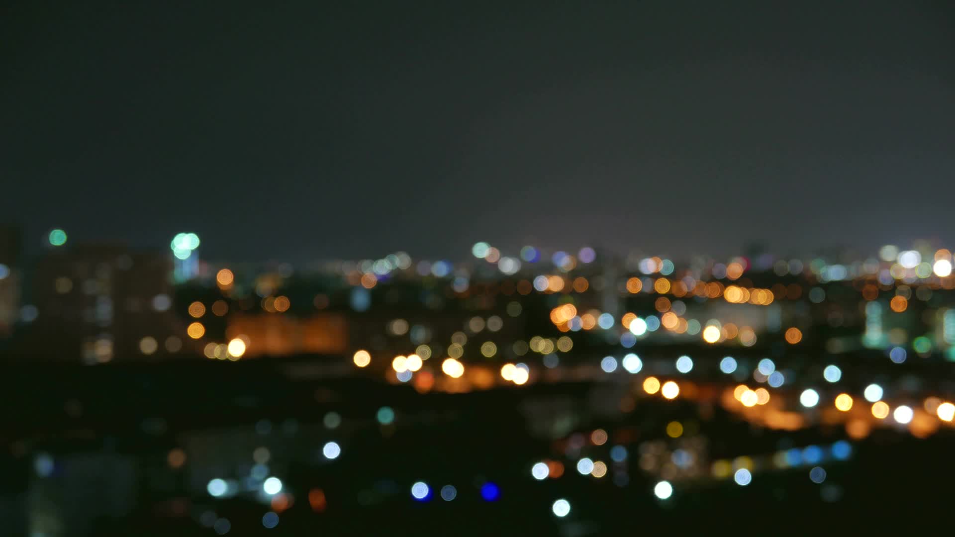 City Lights Stock Video Footage for Free Download