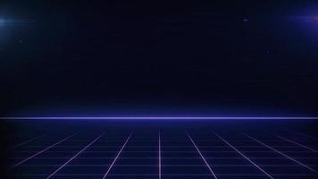 Retro Sci-Fi Background video