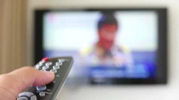 veranderende kanalen op tv video