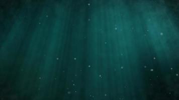 Sun Rays Underwater  video