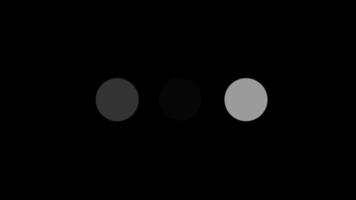 símbolo de carga sobre un fondo negro video