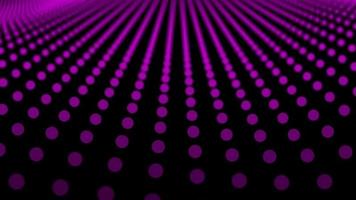 Intro futuristic 3D plexus dots pattern abstract technology background video
