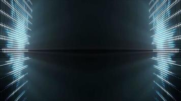 Futuristic Structures And Lights Background  video