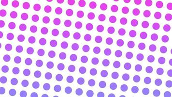 animazione di pattern in stile pop-art video
