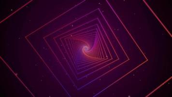 Neon Swirling Squares video