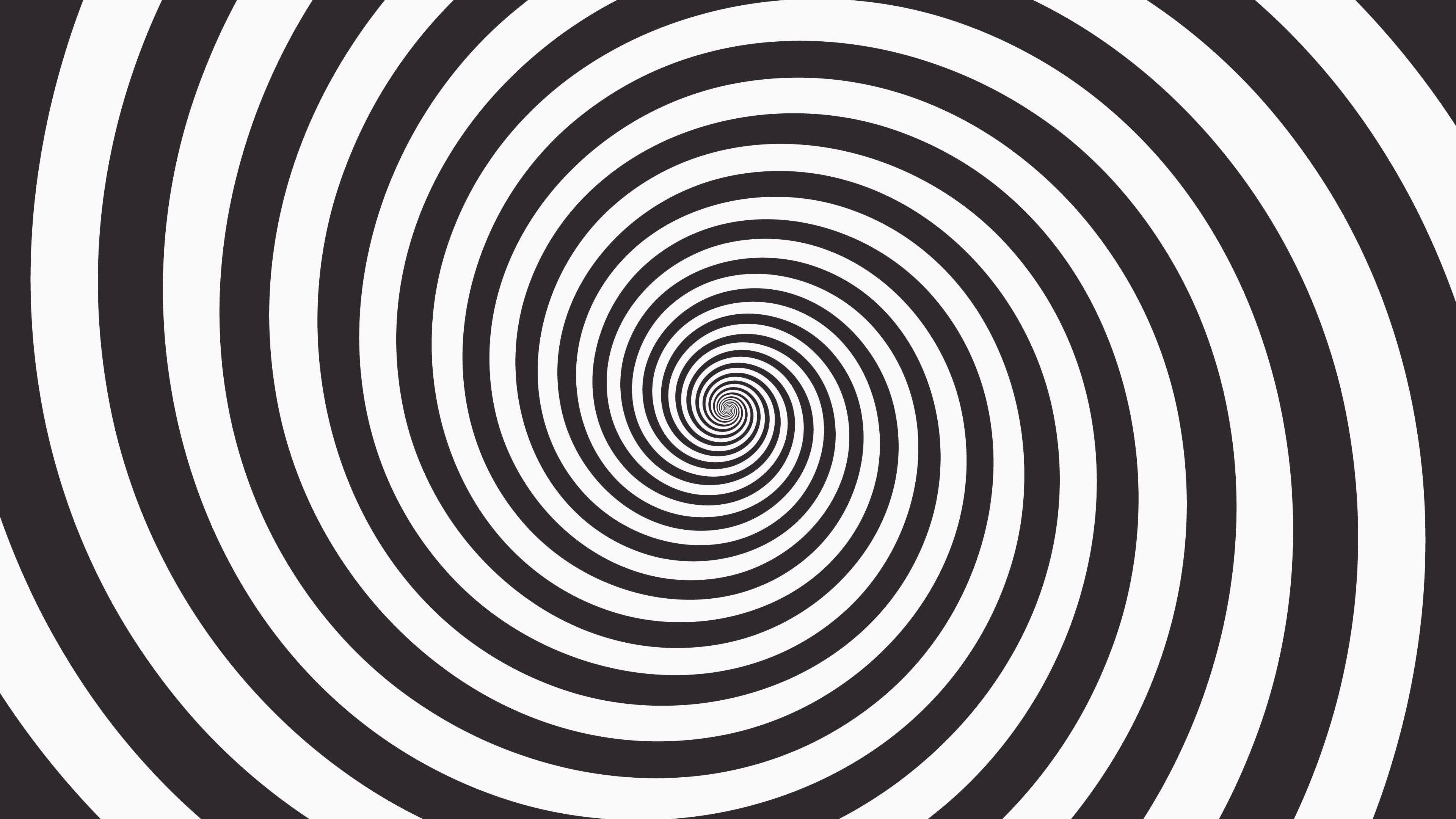 Hypnotizing Black and Gray Circles Gif Animation download page