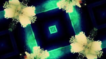 Abstract Kaleidoscopic Forms Pulse and Flicker video