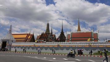 Wat Phra Kaew - The Temple of Emerald Buddha in Bangkok, Thailand video