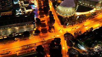 Singapur in der Nacht video