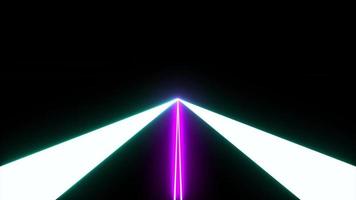 sfondo al neon astratto video