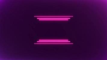 Abstract Neon Background video