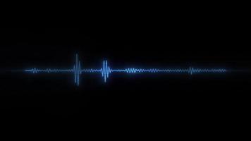 bucle de fondo del ecualizador gráfico de espectro de audio digital