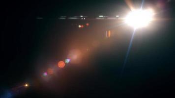 Solar Lens Flare Light video