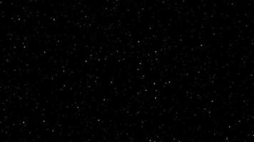 animación de estrellas brillantes video