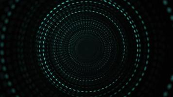 Abstract Glowing Circle Background video