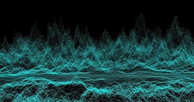 sfondo grafico di movimento di particelle video