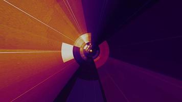 grunge rouillé rougeoyant rétro sci fi futuriste cercle violet et bleu video